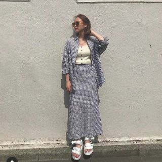 マウジー(moussy)の新品 moussy マウジー スポーツ ストラップ サンダル M ホワイト 厚底(サンダル)