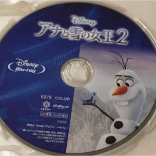 アナトユキノジョオウ(アナと雪の女王)のアナと雪の女王2 ブルーレイ/Blu-ray 不織布ケース入(アニメ)