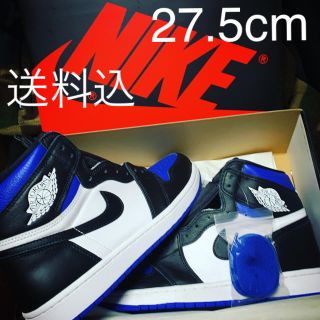 ナイキ(NIKE)のエアジョーダン1 Royal toe(スニーカー)