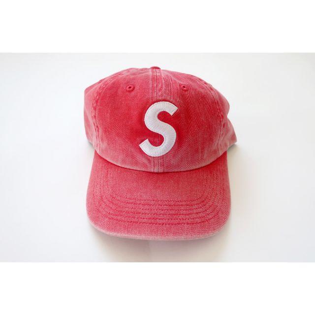 Supreme Pigment Print S Logo 6-Panel 赤 1