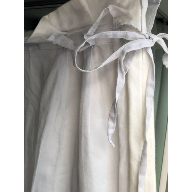 JILLSTUART(ジルスチュアート)のホワイトコットンスカート レディースのスカート(ひざ丈スカート)の商品写真