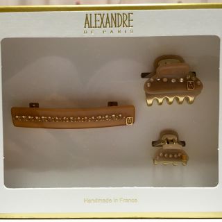 アレクサンドルドゥパリ(Alexandre de Paris)のアレクサンドル ドゥ パリのセット(バレッタ/ヘアクリップ)