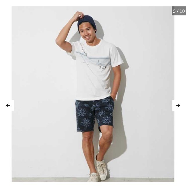 AZUL by moussy(アズールバイマウジー)のAZULbymoussy　Tシャツ メンズのトップス(Tシャツ/カットソー(半袖/袖なし))の商品写真