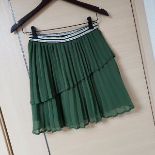 ザラ(ZARA)の美品 ZARA シフォン プリーツスカート(ミニスカート)