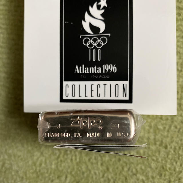 ZIPPO(ジッポー)の[新品未使用]ジッポ zippo シルバーライター　アトランタオリンピック メンズのファッション小物(タバコグッズ)の商品写真