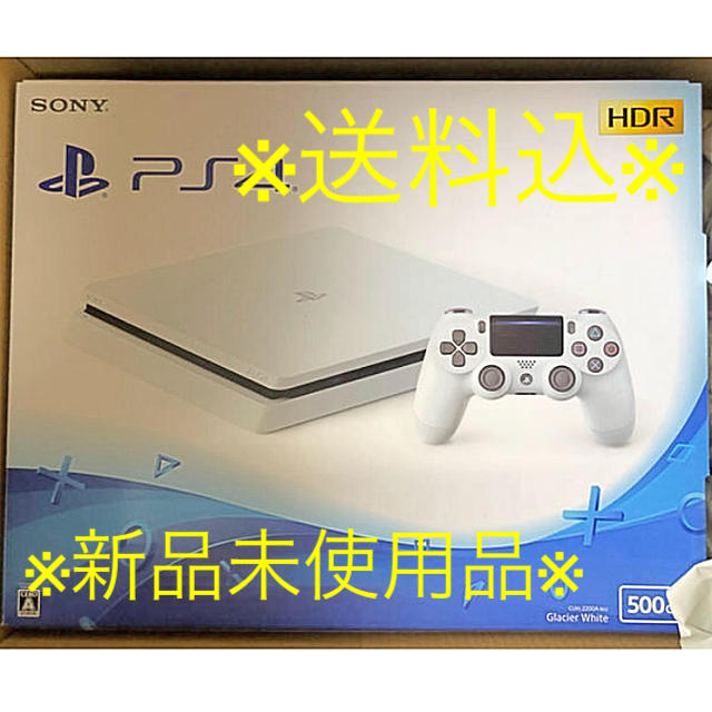 SONY PlayStation4 PS4 グレイシャーホワイト　500GB