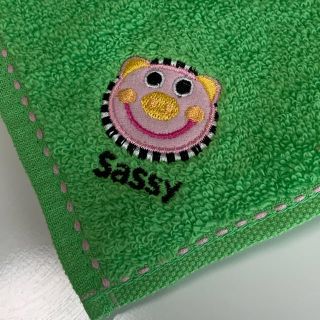 【新品】sassy ハンドタオル(キャラクターグッズ)