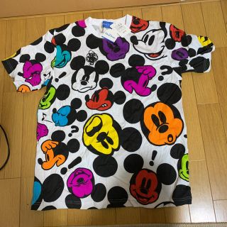 ディズニー(Disney)の新品未使用品　ディズニー　 Tシャツ　ミッキーマウスバージョン　L(Tシャツ/カットソー(半袖/袖なし))