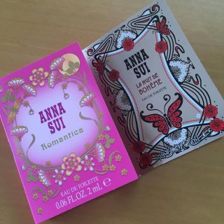 アナスイ(ANNA SUI)の【ANNA SUI】アナスイオードトワレ　サンプル2点(香水(女性用))