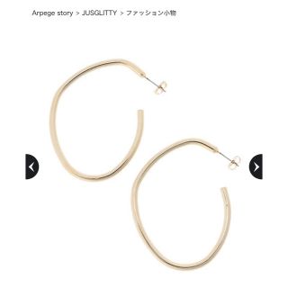 ジャスグリッティー(JUSGLITTY)の【新品】JUSGLITTYピアス(ピアス)