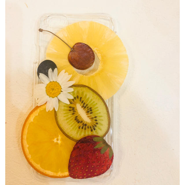 ハンドメイド Iphoneケース スマホケース 押しフルーツ 押し花の通販 By Sakko S Shop ラクマ