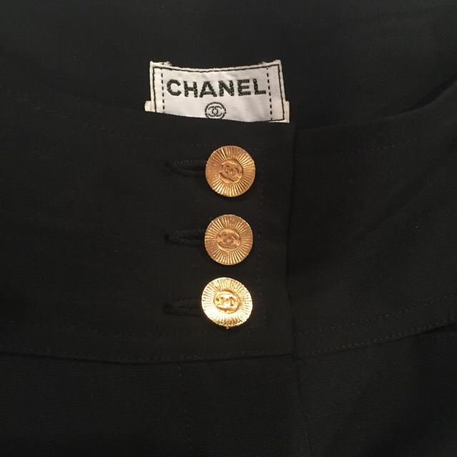 CHANEL(シャネル)のシャネル ブラックパンツ  レディースのパンツ(バギーパンツ)の商品写真