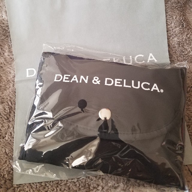 DEAN & DELUCA(ディーンアンドデルーカ)の【ブラック】 DEAN&DELUCA ショッピングバッグ ゆうパケット発送 レディースのバッグ(エコバッグ)の商品写真