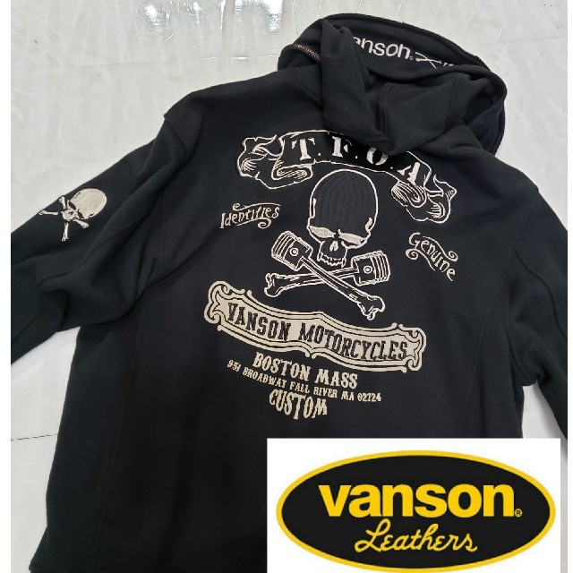 VANSON パーカー　新品　未使用　XXL　メンズ