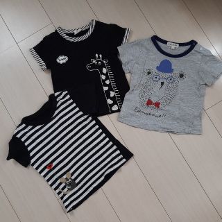 90センチTシャツ3枚セット(Tシャツ/カットソー)