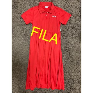 フィラ(FILA)のフィラ　FILA ワンピース 新品未使用(ロングワンピース/マキシワンピース)