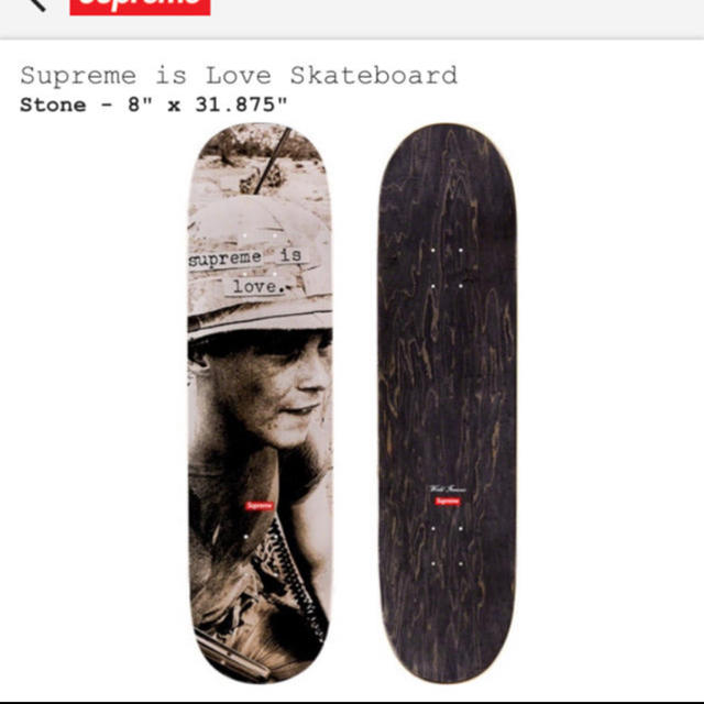 Supreme is Love Skateboard スケボーデッキ-