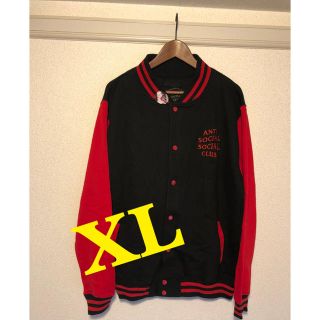 アンチ(ANTI)のANTI SOCIAL SOCIAL CLUB スウェットスタジャン XL(スタジャン)