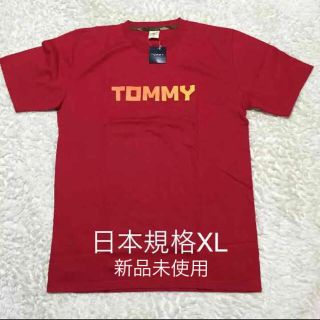 トミー(TOMMY)の新品 TOMMY レッド ロゴ TOMMYシャツ(Tシャツ/カットソー(半袖/袖なし))