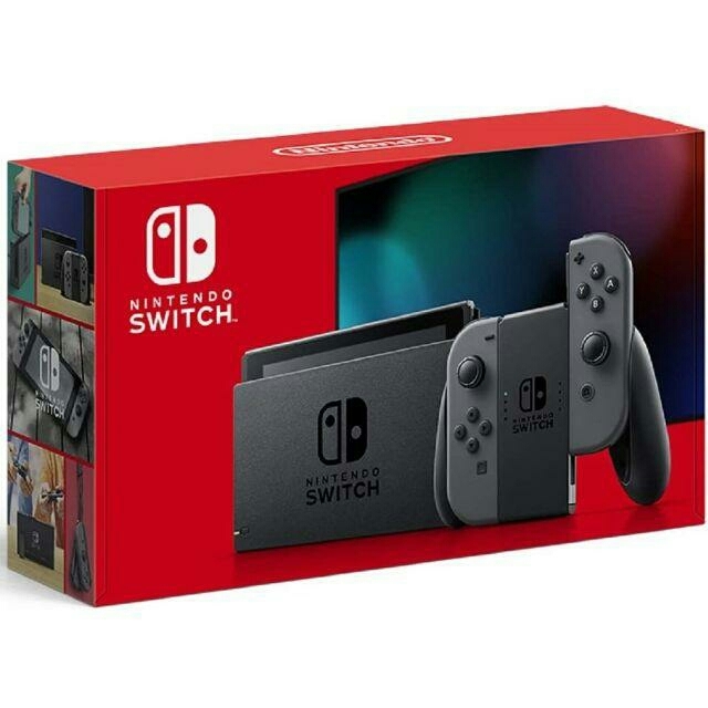 ゲームソフト/ゲーム機本体【未開封新品】Nintendo Switch 本体　新型　グレー