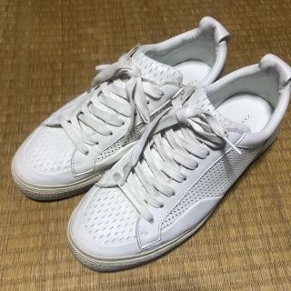 ザラ(ZARA)のzara スニーカー 26.5cm 白(スニーカー)