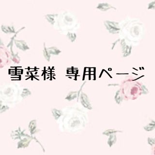 雪菜様 専用ページ(その他)