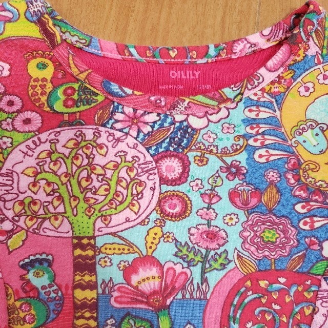 OILILY(オイリリー)のキッカ様専用　オイリリー　ワンピース　128　美品 キッズ/ベビー/マタニティのキッズ服女の子用(90cm~)(ワンピース)の商品写真