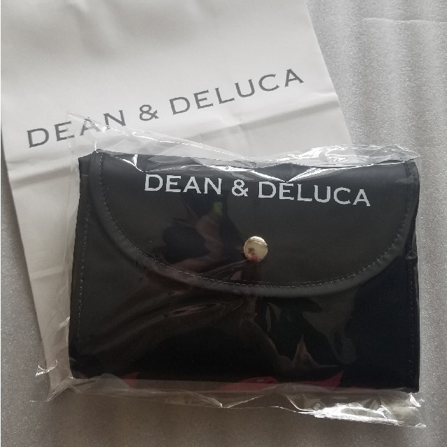 DEAN & DELUCA(ディーンアンドデルーカ)の【クリアブラック】 DEAN&DELUCA ショッピングバッグ ゆうパケット発送 レディースのバッグ(エコバッグ)の商品写真