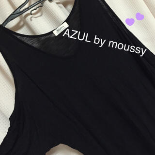 アズールバイマウジー(AZUL by moussy)のAZUL 肩開きトップス(Tシャツ(長袖/七分))