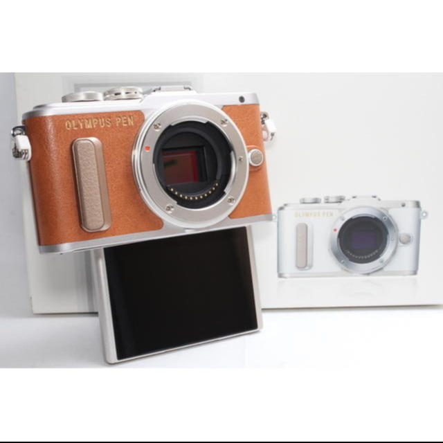 OLYMPUS(オリンパス)のOLYMPUS PEN E-PL8 レンズセット  スマホ/家電/カメラのカメラ(ミラーレス一眼)の商品写真