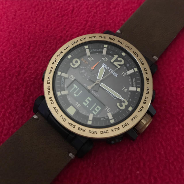 CASIO - カシオPRO TREK PRG-600YL-5JF [ヴィンテージレザー