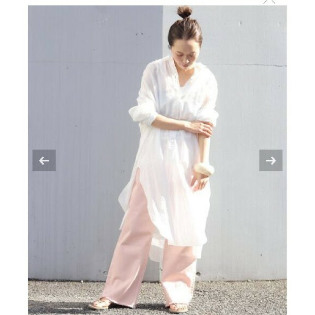 Plage(プラージュ)のPlage long gather シャツ レディースのトップス(シャツ/ブラウス(長袖/七分))の商品写真