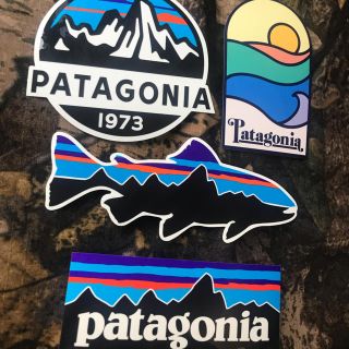 パタゴニア(patagonia)の★最新作★新品未使用　パタゴニア　ステッカー4枚セット(その他)