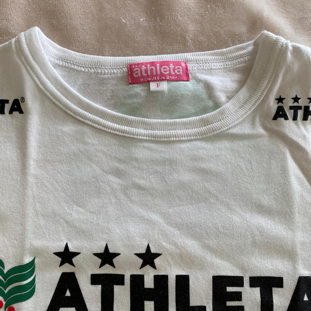 ATHLETA(アスレタ)のみーちゃん様専用アスレタATHLETATシャツ　F レディースのトップス(Tシャツ(半袖/袖なし))の商品写真
