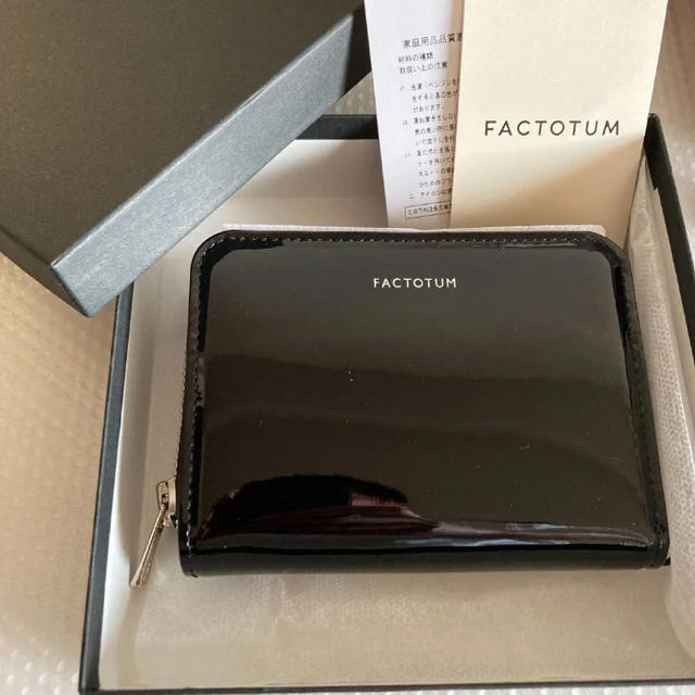 MB×FACTOTUM 別注エナメルウォレットファッション小物