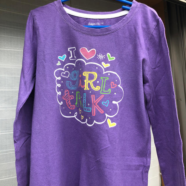 GAP Kids(ギャップキッズ)のGAP kids Tシャツ　140 キッズ/ベビー/マタニティのキッズ服女の子用(90cm~)(Tシャツ/カットソー)の商品写真