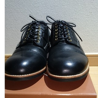 メンズ 本革 靴 ARGIS アルジス 71140 25.5 ブラック 未使用(ドレス/ビジネス)