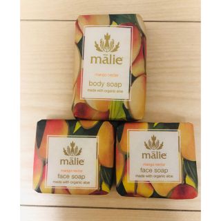 マリエオーガニクス(Malie Organics)のmalie  face soap & body soap(ボディソープ/石鹸)