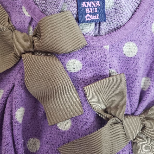 ANNA SUI(アナスイ)のANNA SUI　アナスイミニ　サイズ120 キッズ/ベビー/マタニティのキッズ服女の子用(90cm~)(Tシャツ/カットソー)の商品写真