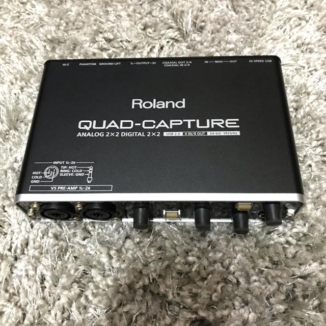 Roland QUAD CAPTURE UA55 オーディオインターフェース 年末の
