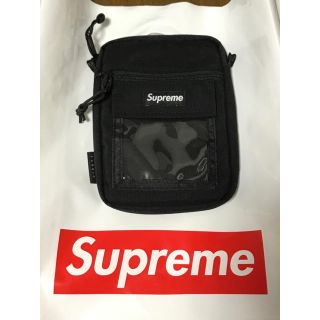 シュプリーム(Supreme)のシュプリーム ポーチ ブラック 新品未使用品(その他)