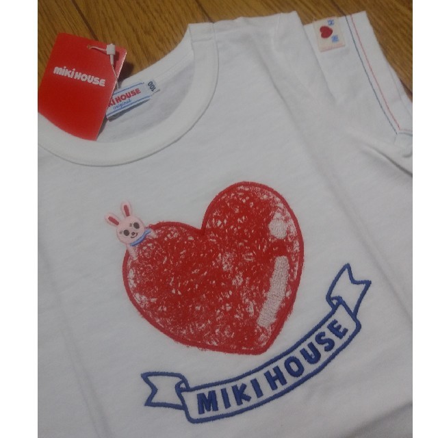 mikihouse(ミキハウス)の新品★ミキハウス★半袖Tシャツ100cm キッズ/ベビー/マタニティのキッズ服女の子用(90cm~)(Tシャツ/カットソー)の商品写真