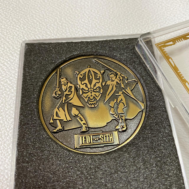 スターウォーズ エピソード1 ファントムメナス パンフレット/メダルセット エンタメ/ホビーのコレクション(その他)の商品写真