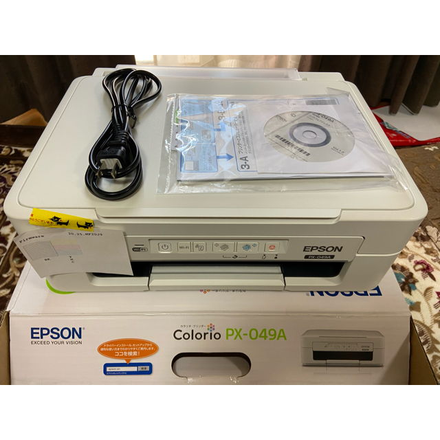 px-049A エプソン EPSON プリンター インク・電源コード付