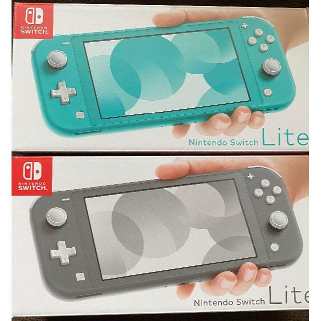 新品 未使用 Nintendo Switch Lite グレー ターコイズ