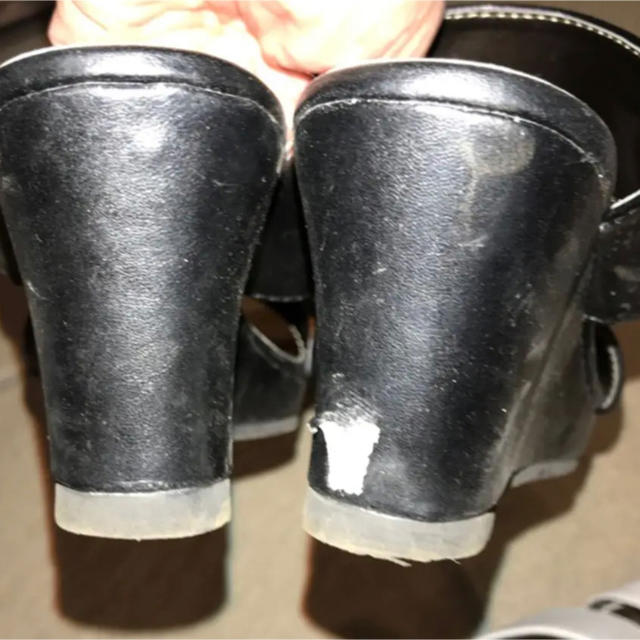 レディースヒールサンダル　3足セット　Lサイズ　LLサイズ レディースの靴/シューズ(サンダル)の商品写真