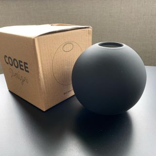 Cooee Design クーイー　花瓶 ボール フラワーベース 10cm 新品(花瓶)