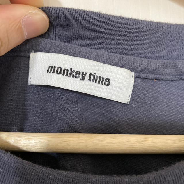 BEAUTY&YOUTH UNITED ARROWS(ビューティアンドユースユナイテッドアローズ)のmonkey time  ポケT グレー メンズのトップス(Tシャツ/カットソー(半袖/袖なし))の商品写真