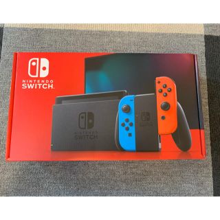 ニンテンドースイッチ(Nintendo Switch)の新品 Nintendo Switch ネオンブルー/ネオンレッド(家庭用ゲーム機本体)