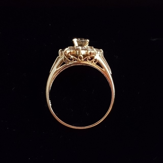 K18YG リング  11号  ダイヤモンド 1.0 ct ☆☆ レディースのアクセサリー(リング(指輪))の商品写真